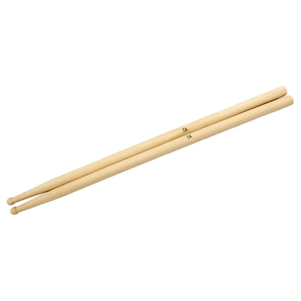 

Maple Drum Sticks Accessories Percussion Instrument Wood Teardrop-shaped Drumsticks for Children