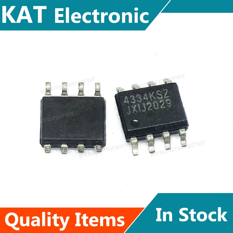 10 Chiếc CS4334-KSZR SOIC-8 CS4334 4334KSZ Chân Có 24-Bit, 96 KHz Stereo D/1 Bộ Chuyển Đổi