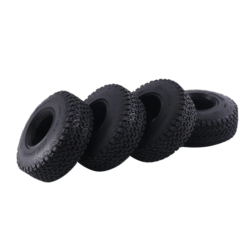 4 PCS 1.9 Tires For 1/10 Scale RC Off Road Crawler Truck Bbfgoodrich Mud Terrain T/A KM2 KM3 TH2