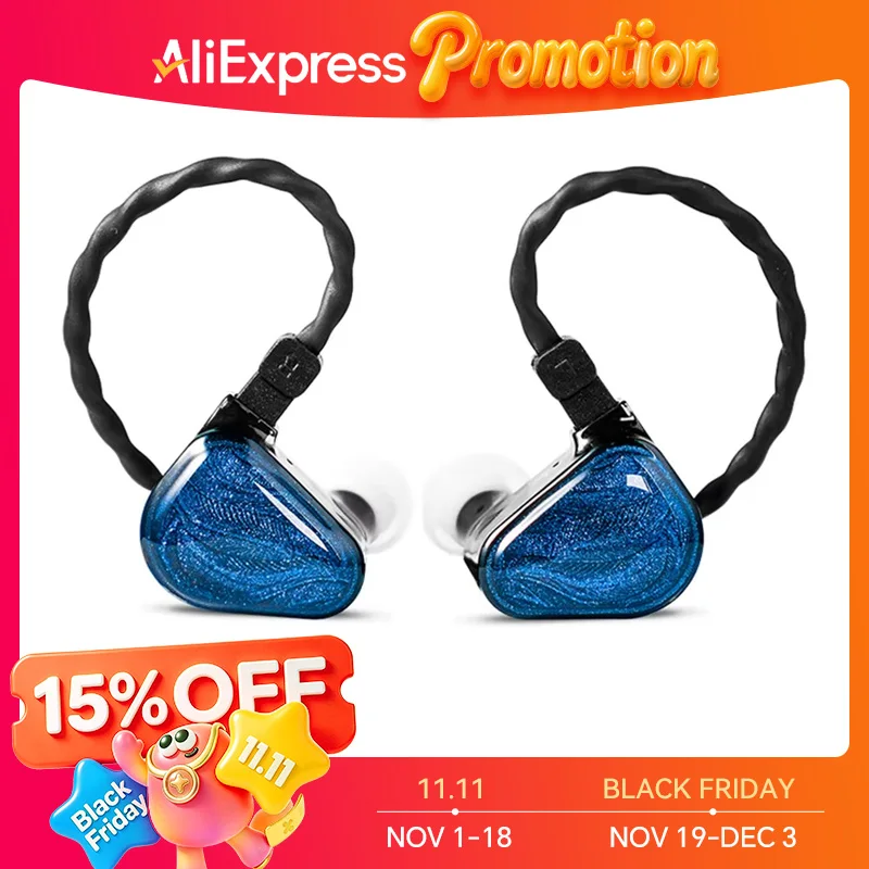 TRUTHEAR X Crinacle ZERO Earphone Dual Dynamic Drivers In-Ear Earphone with 0.78 2Pin Cable Earbuds