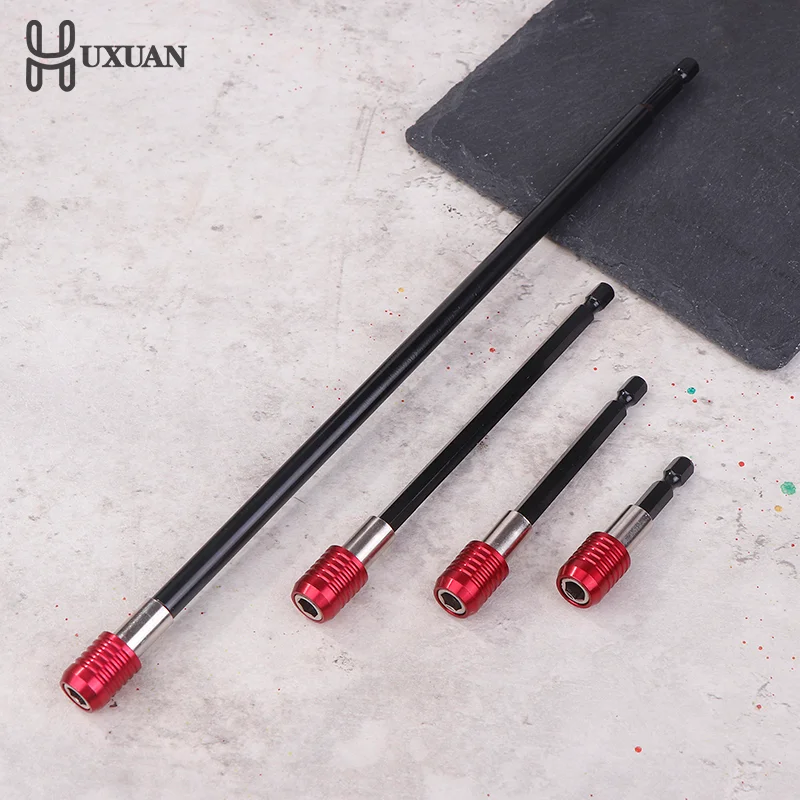 

1/3pcs Hex Screwdriver Bit Holder Extended Quick Release Self-Locking Extension Bar 300mm Screwdriver Extension Bar Tool