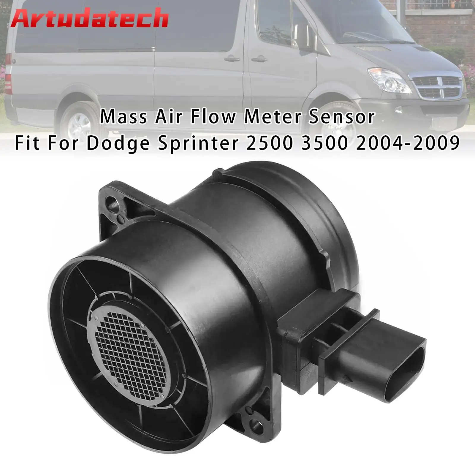

Artudatech Mass Air Flow Meter Sensor For Mercedes-Benz Sprinter Jeep Crafter 0281002896 Car Accessories
