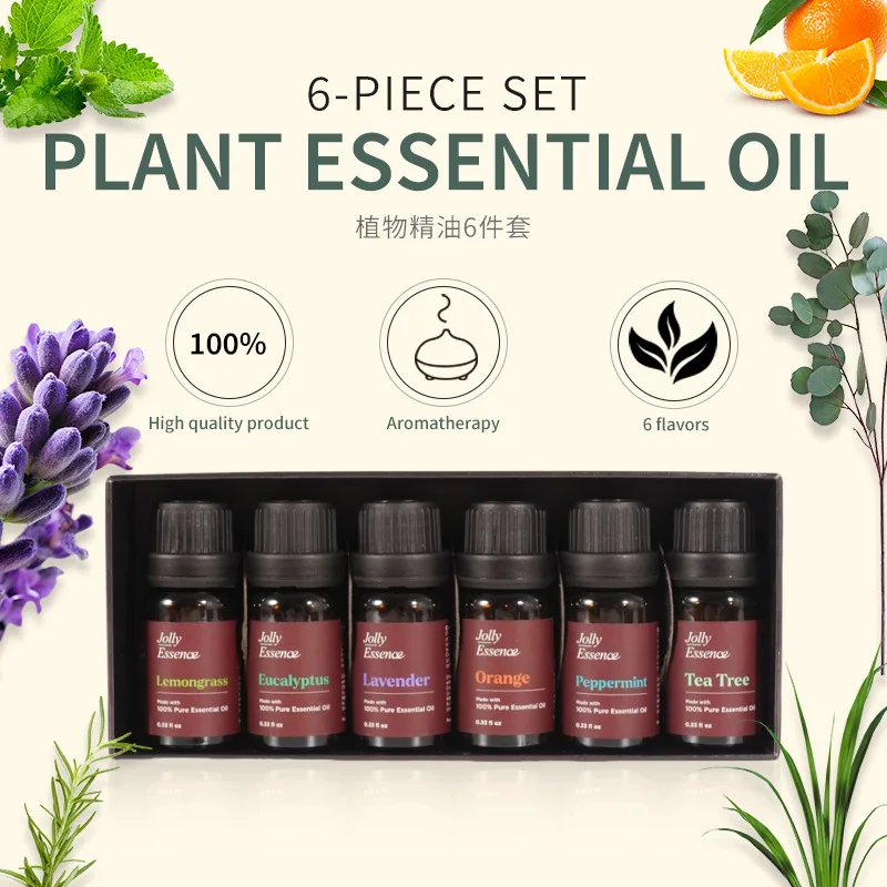 

100% Pure Tea Tree & Sweet Orange Essential Oil Set - Natural Plant Extracts for Aromatherapy, Skin Care and Home Fragrance