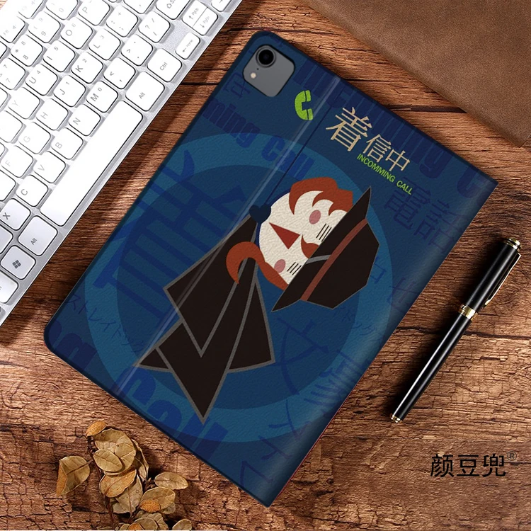 Bungo Stray Dogs Anime Dazai Osamu Samsung Galaxy Tab S9 Lite 8.7 2021 Case SM-T220/T225 Tri-fold stand Cover Galaxy Tab S6 lite