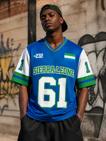 2026 New Summer Senegal Printed Top, Casual Loose Fit Fashion Sports T-Shirt, Men's Crew Neck Short Sleeve T-Shirt