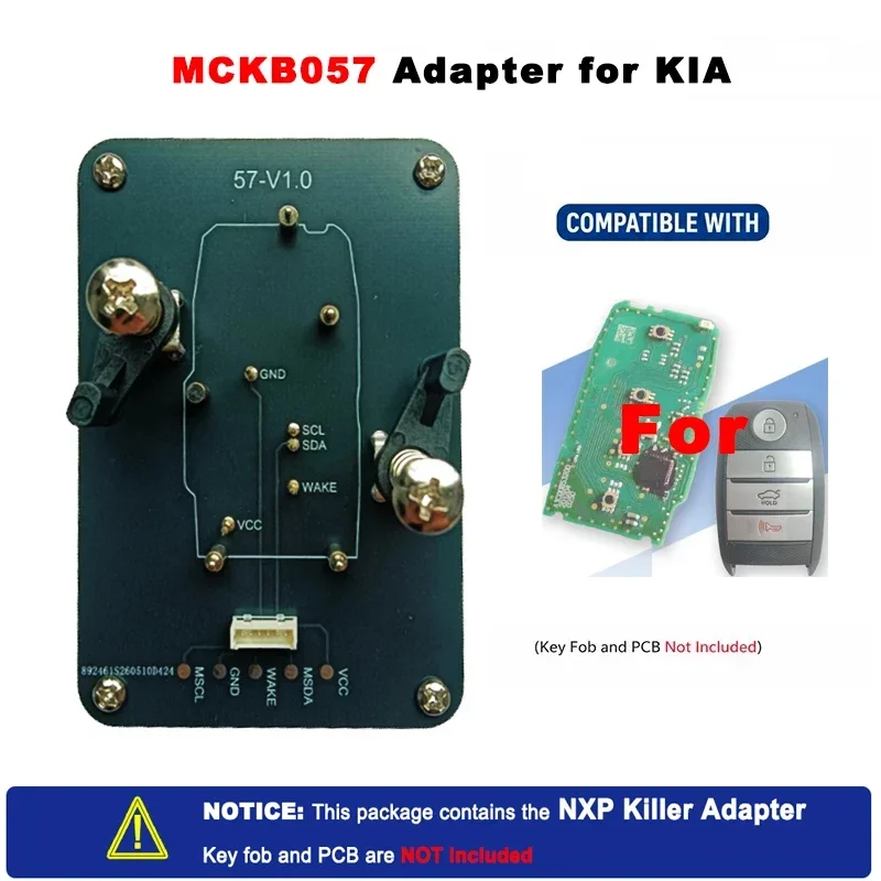 KiTi For Solder-Free Adapters Base for KIA Sportage Soul Sorento Work with NXP Killer Support Unlock Adding for NXP NCF29XX