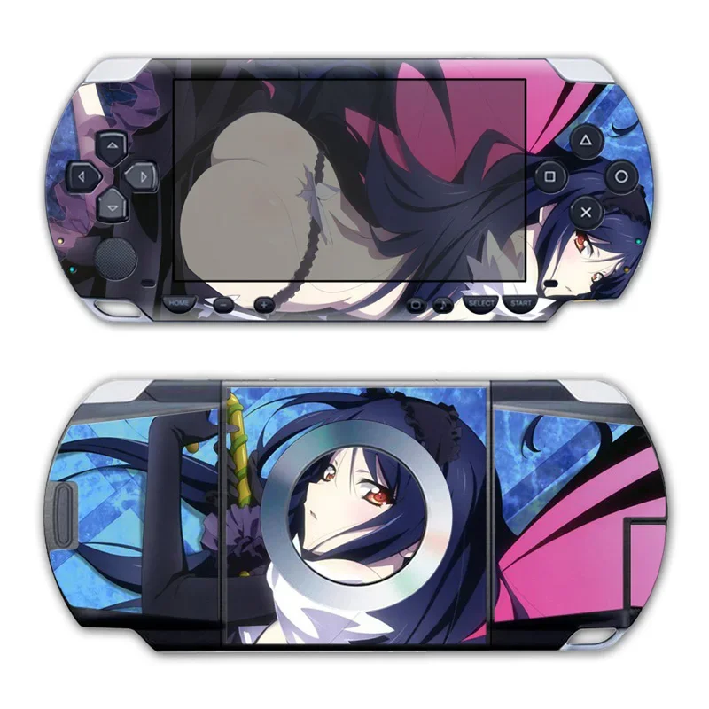 Removable Waterproof Games Accessories Vinyl Decal for PSP 1000 Skin Sticker Anime girls