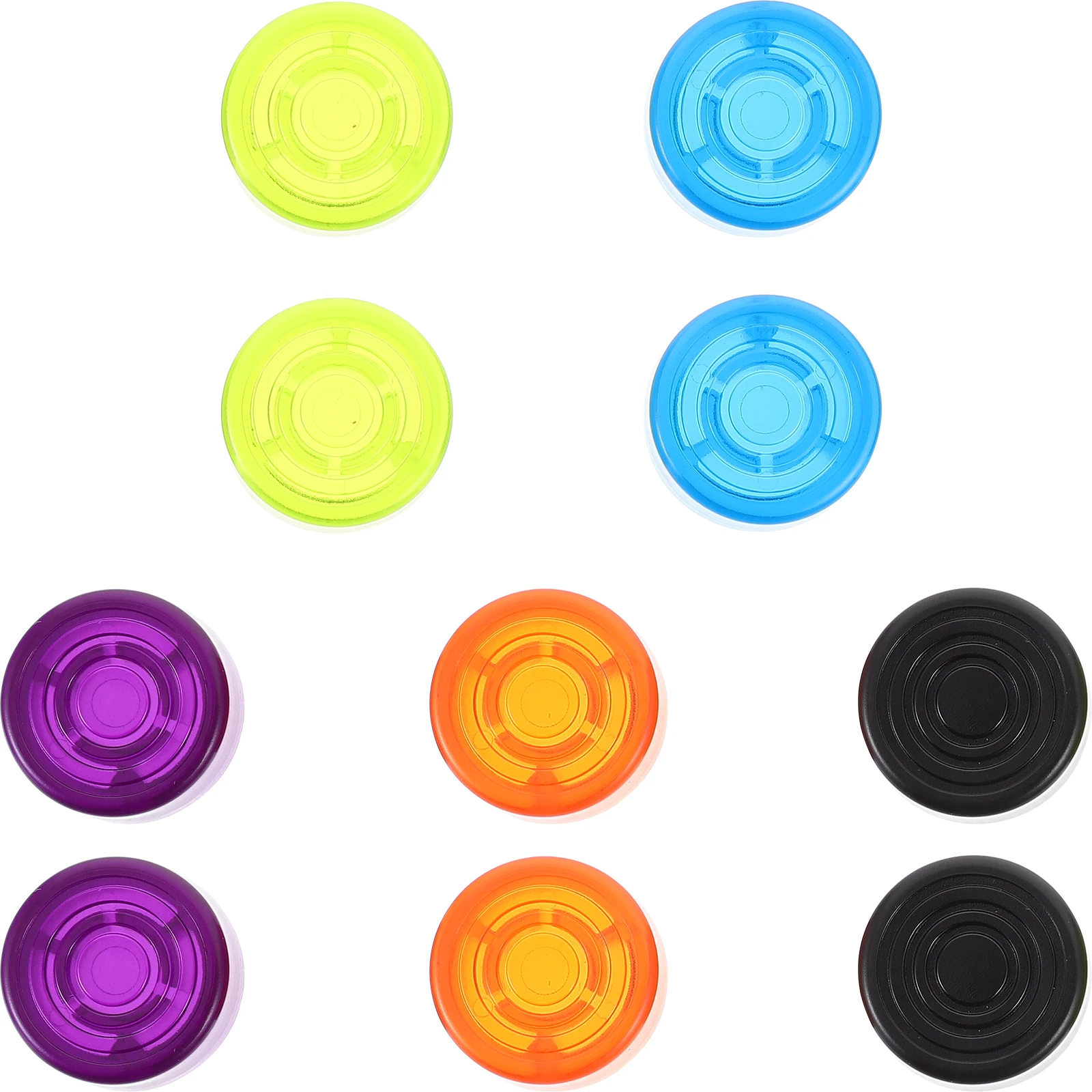 

10pcs Multi color Effect Pedal Cap Hat for Electric Guitar Replaceable Abs Toppers Footswitch Topper Guitar Effect Caps