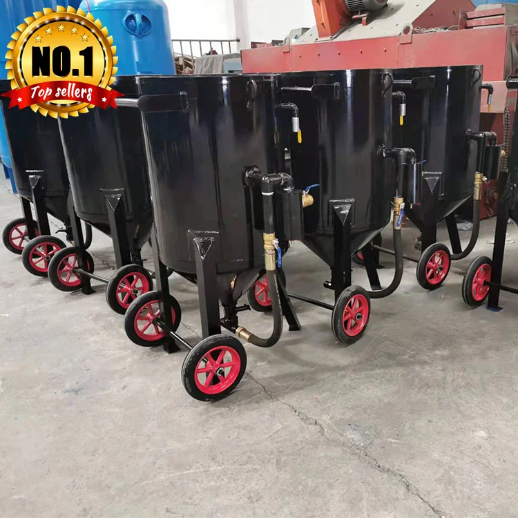 

Portable Portable Sand Blasting Machine 220L Cheap Price Sandblasting Machine Mobile