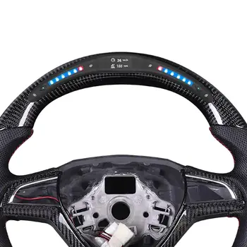 Magnetické řadicí páčky z uhlíkových vláken pro Škoda Octavia VRS 2019 Magnetické hladké karbonové řadicí páčky na volantu 6 nejlepší prodej Volanty u Škody Octavia - №4