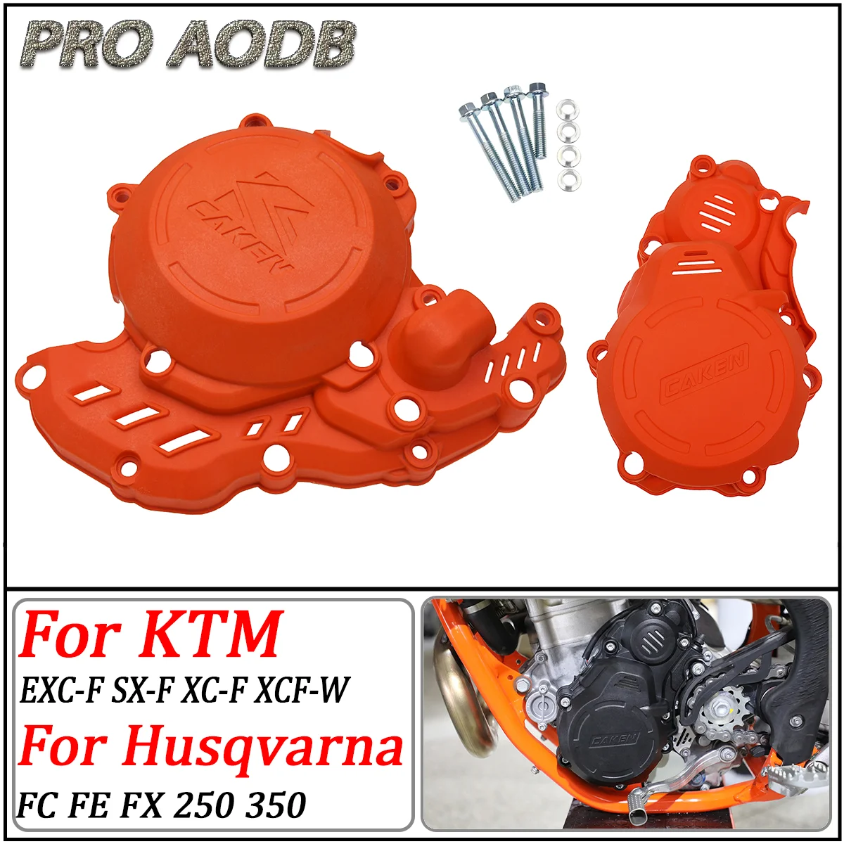

For KTM SXF XCF EXC Moto Accessories Universal Parts Ignition Guard Cover Clutch Protector For Husqvarna FE FC EC GAS250 350