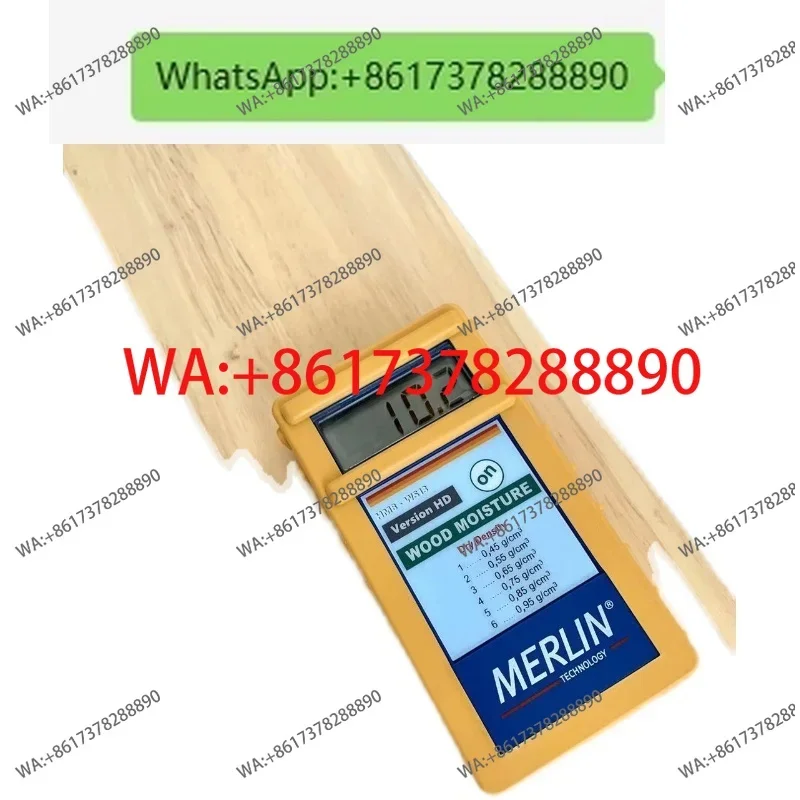 MERLIN Induction Wood Moisture Meter HM8-WS13/25/5HD Moisture Content Meter
