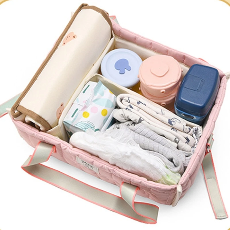 

Водостойкий детский пакет с подгузниками с несколькими карманами для карманов для мамы 4xbc