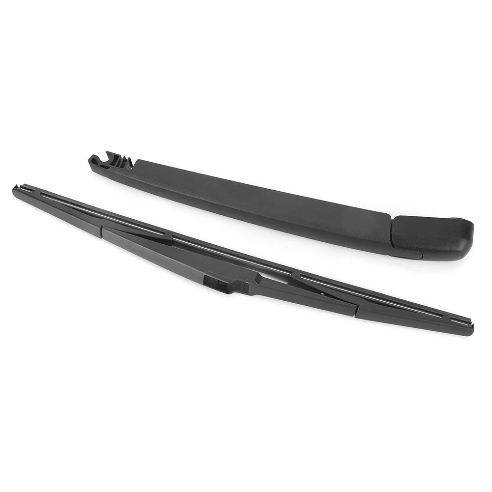 Car Accessory Car Rear Wiper Car Windscreen Rear Wiper Arm with Blade Set Replacement Black Fit for   Rear Wiper Arm
