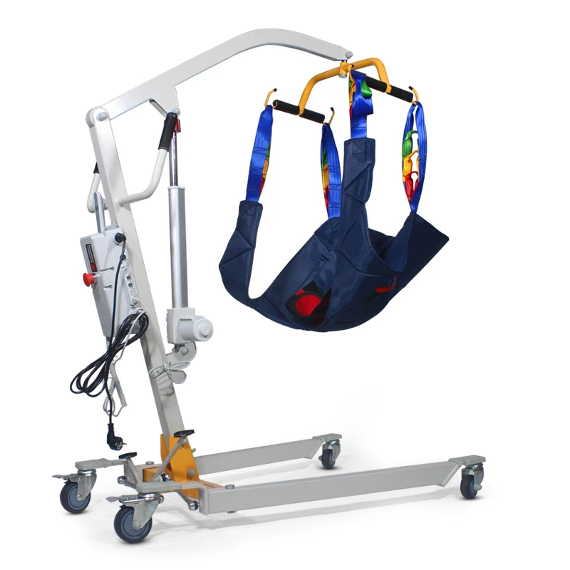 Hydraulic Mobile Patient Lift - Electric Medical Hoist For Elderly & Disabled, B2B Hospital/Home Care Equipment