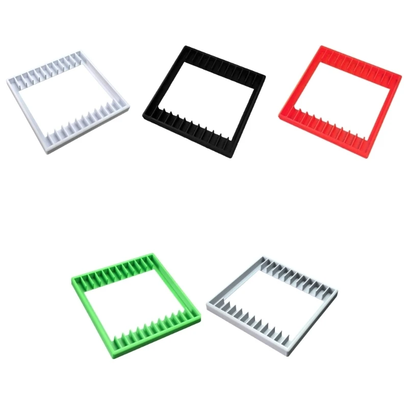 HX5E Vertical Disc Case Holder with Open Spine Display for Collection Browsing