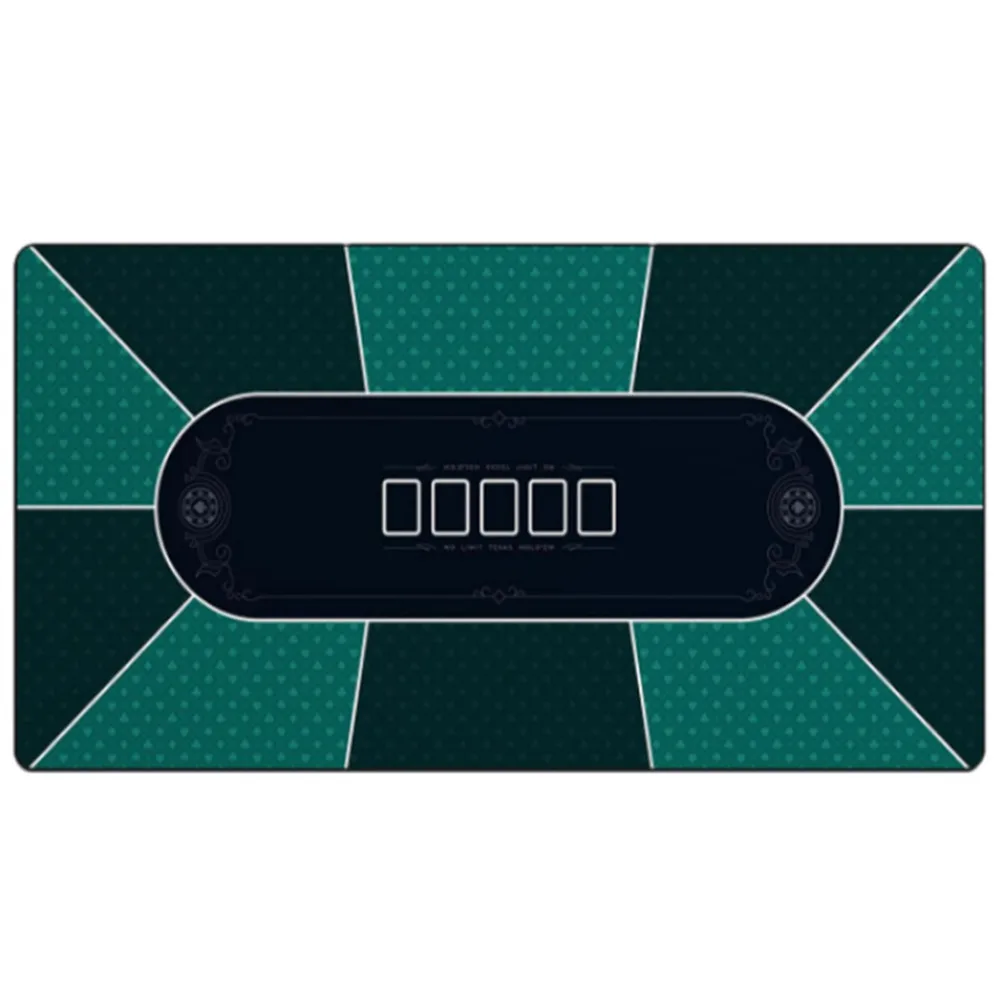 Anti Slip Texas Hold'em Table Mat Casino Multiple Players Poker Table Tablecloth Thicken Poker Mahjong Board Games Tablecloth