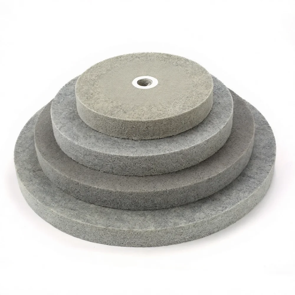 Abrasive Non Woven Nylon Fiber Polishing Disc For Yongpin Metal Surface Finishing Stainless Steel Grinding Buffing Wheel