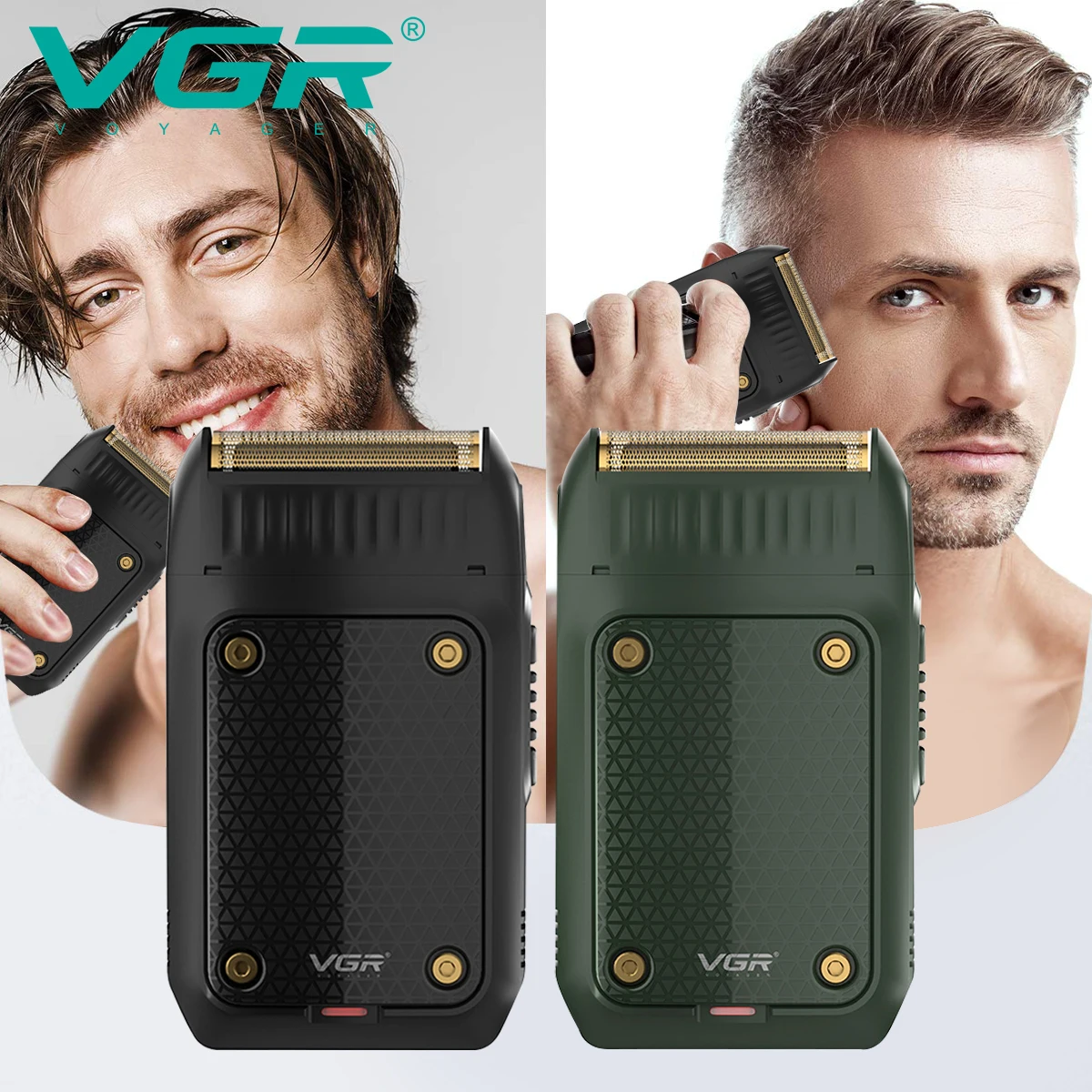 VGR 353 Single-blade Pro Electric Rechargeable Foil shaver for men Portable razor