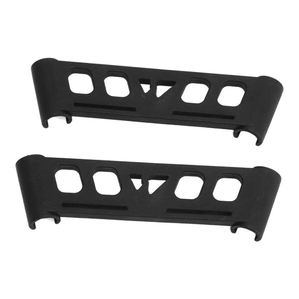 2PCS Nylon Camping Shelf Clips Black Adjustable Triangle Rack Brackets Lightweight Stable Grip Outdoor Storage Clips Picnic