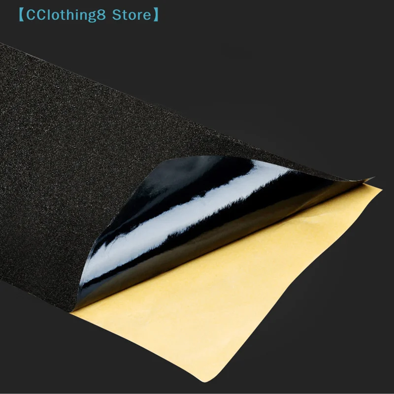 Waterproof Non-slip Skateboard Deck Sandpaper Grip Tape Skating Board Longboard Sandpaper Griptape Skating Board Sticker【AliS8】