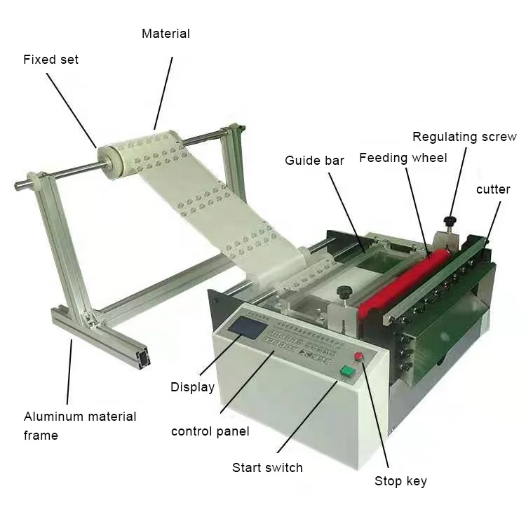 CP-300M Packaging Bubble Film Cutting Machine Automatic Roll Paper Cutting Machine