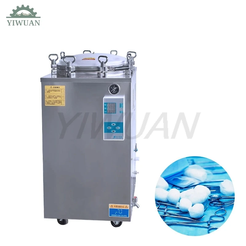 Dispositivo de caja de esterilización de Autoclave, instrumento clínico de vapor, odontología, Material quirúrgico, máquina esterilizadora de cuchillos, 75L, 150L