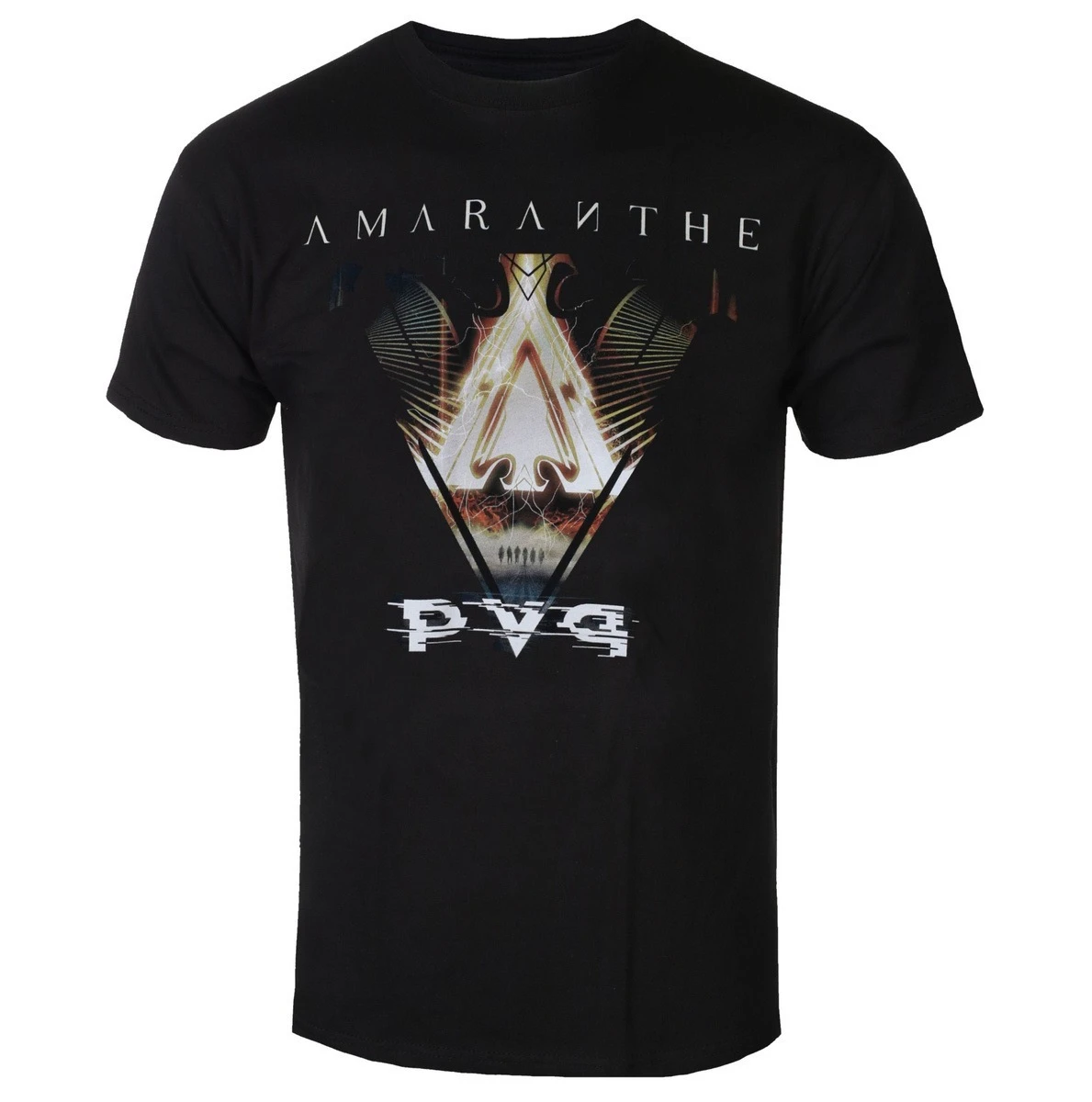 

Amaranthe Single Clothing Pattern Band с принтом, летние роскошные брендовые хлопковые мужские и женские футболки с короткими рукавами