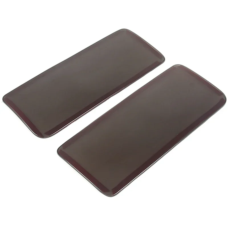 For 2007-2021 Toyota FJ Cruiser ABS Black Car Rear Fog Lamp Cover Sticker Car Exterior Protection Accessories 2Pcs