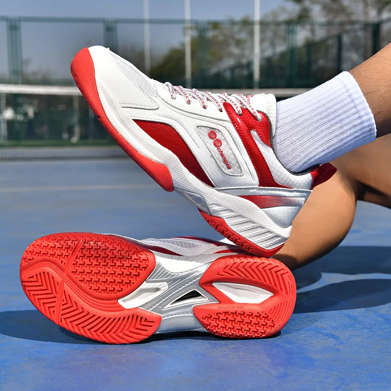 

Новые кроссовки для бадминтона, мужские теннисные дышащие нескользящие спортивные туфли
