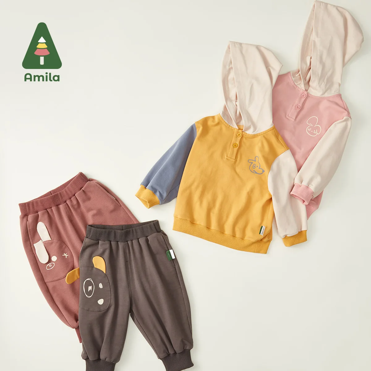 Amila Children\'s Proof For Boys And Girls Modal 2022 Breathable Material New Spring&Autumn Cool Sunscreen Pants Baby