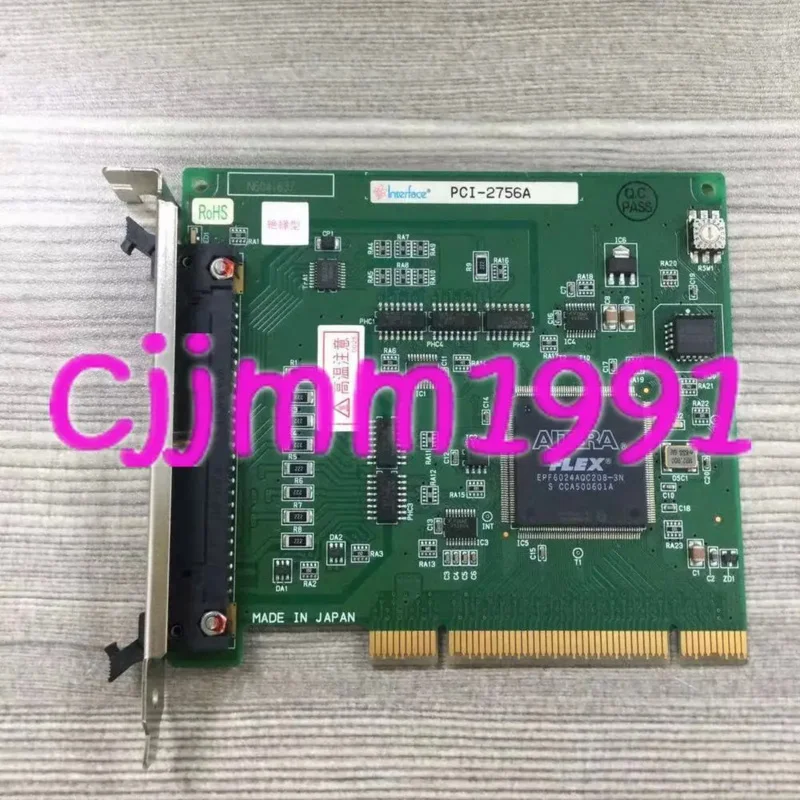 

1PC USED Interface control card PCI-2756A