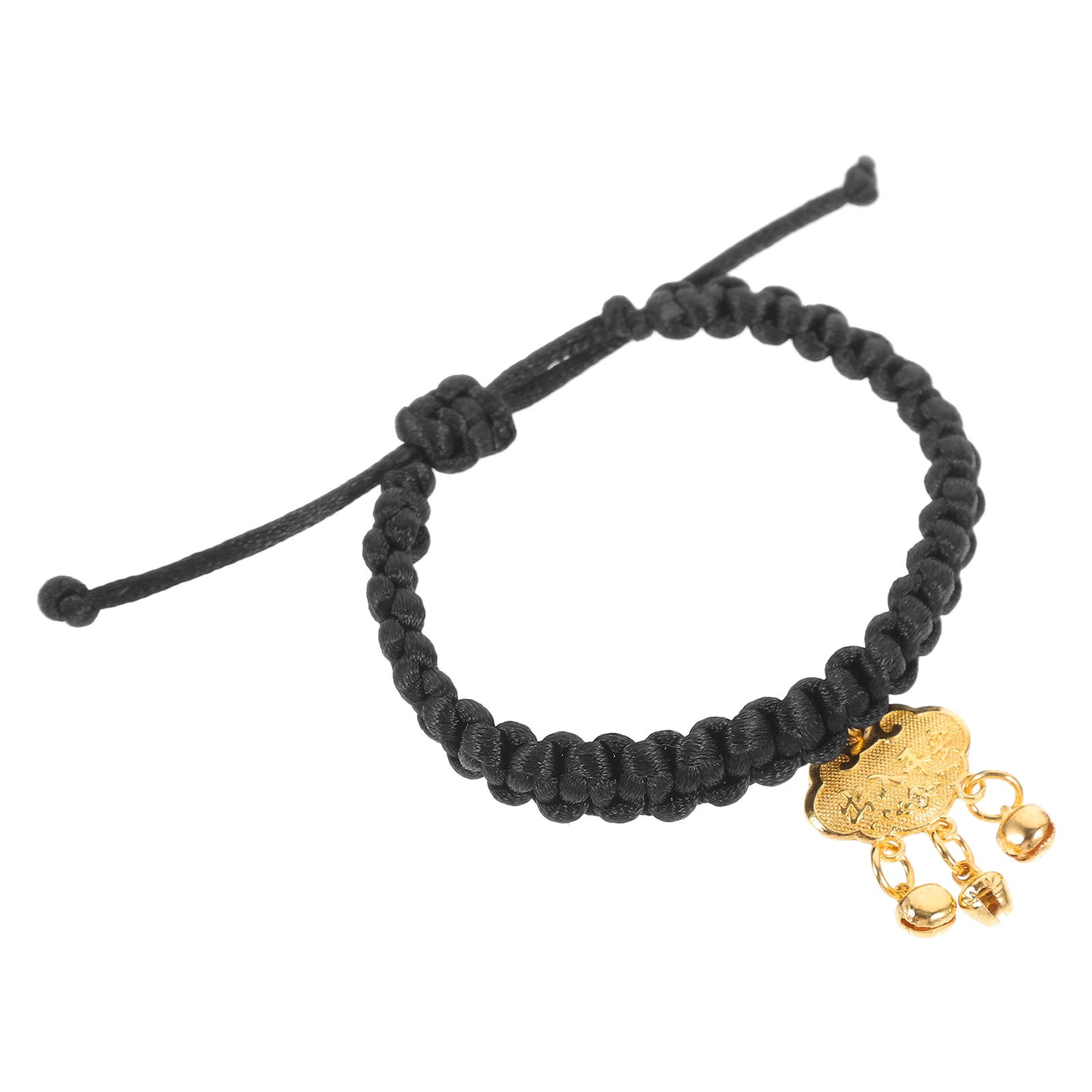 

Gold Lock Necklace for Pets Adjustable Dog Collar Cat Supplies Crafted Collar Bells Polyester Material Sweet Sound Holiday Cheer