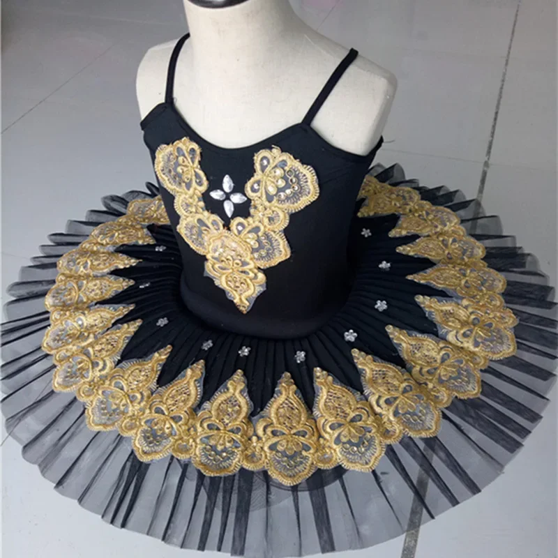 Luminoso LED light tutu di balletto professionale Black Swan Lake adult kids ballet dance costume ragazze donne ballerina dress party