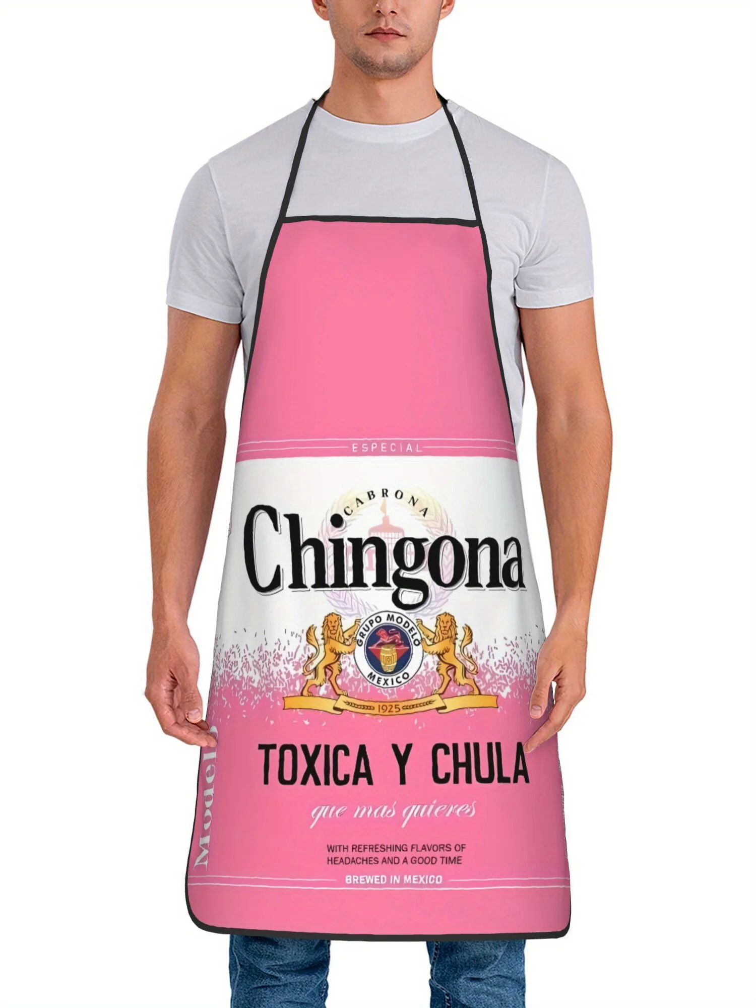 Beer Theme Apron, Beer Print, Home Kitchen Cooking Apron