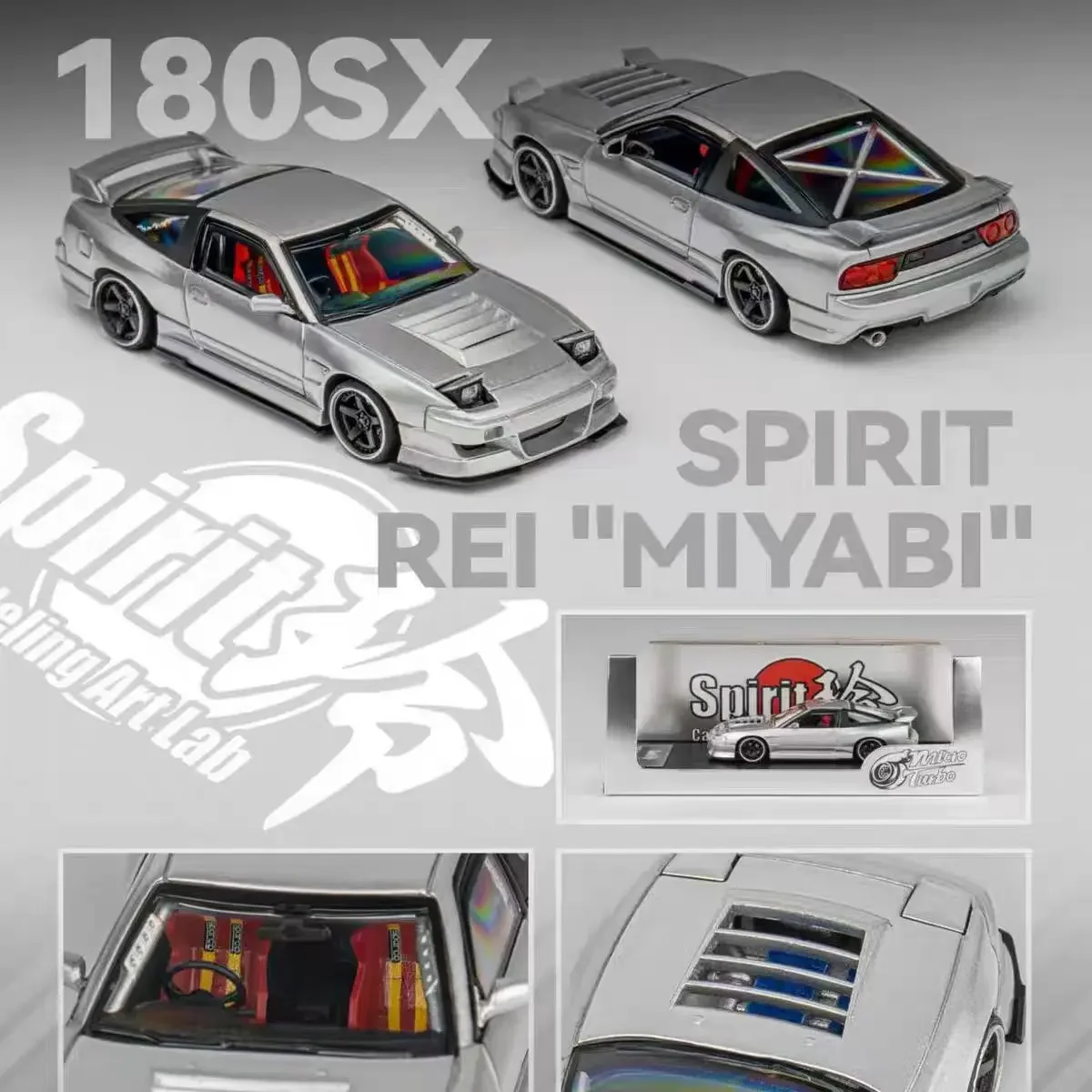Microturbo MT 1:64 180SX Spirit Ling Silver Alloy Car Model: Uma Análise Detalhada e Recomendação Realista