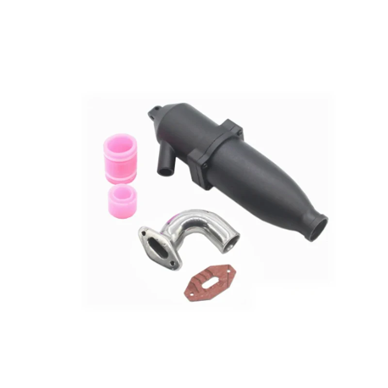 Pasuje do HSP nieograniczona 1/10 zestawy rur wydechowych aluminium/plastik 102009(02026 ) 02031 02172 dla 94188/94122/94166/94106
