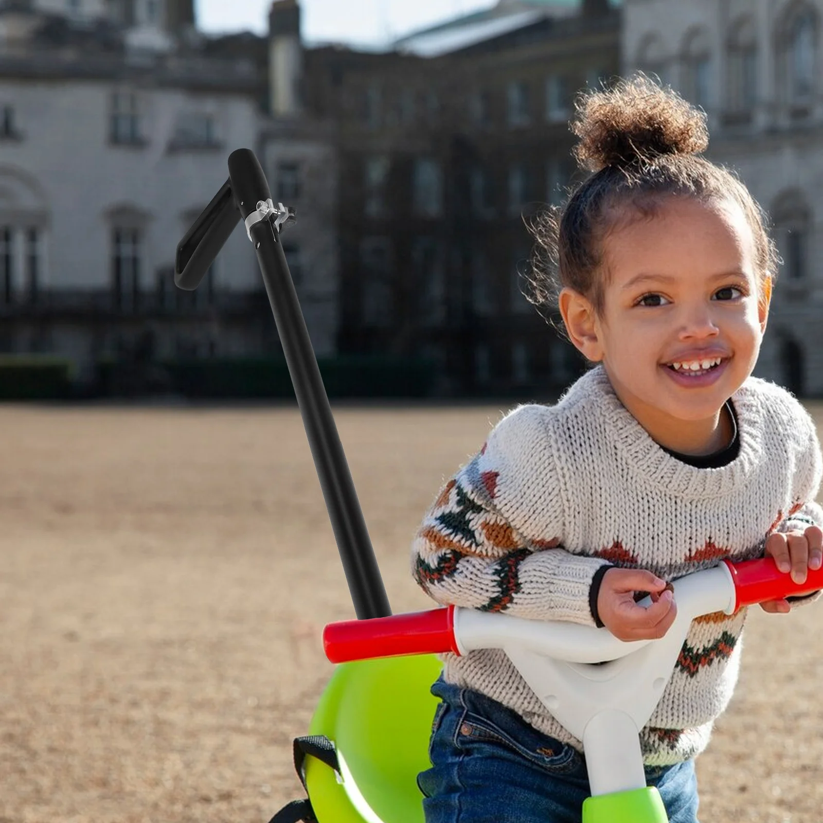 Toddler Push Car Handle Replacement Stroller Bumper Connector Scooter Rod Attachment for Kids Baby Car Accessories Handle Bar