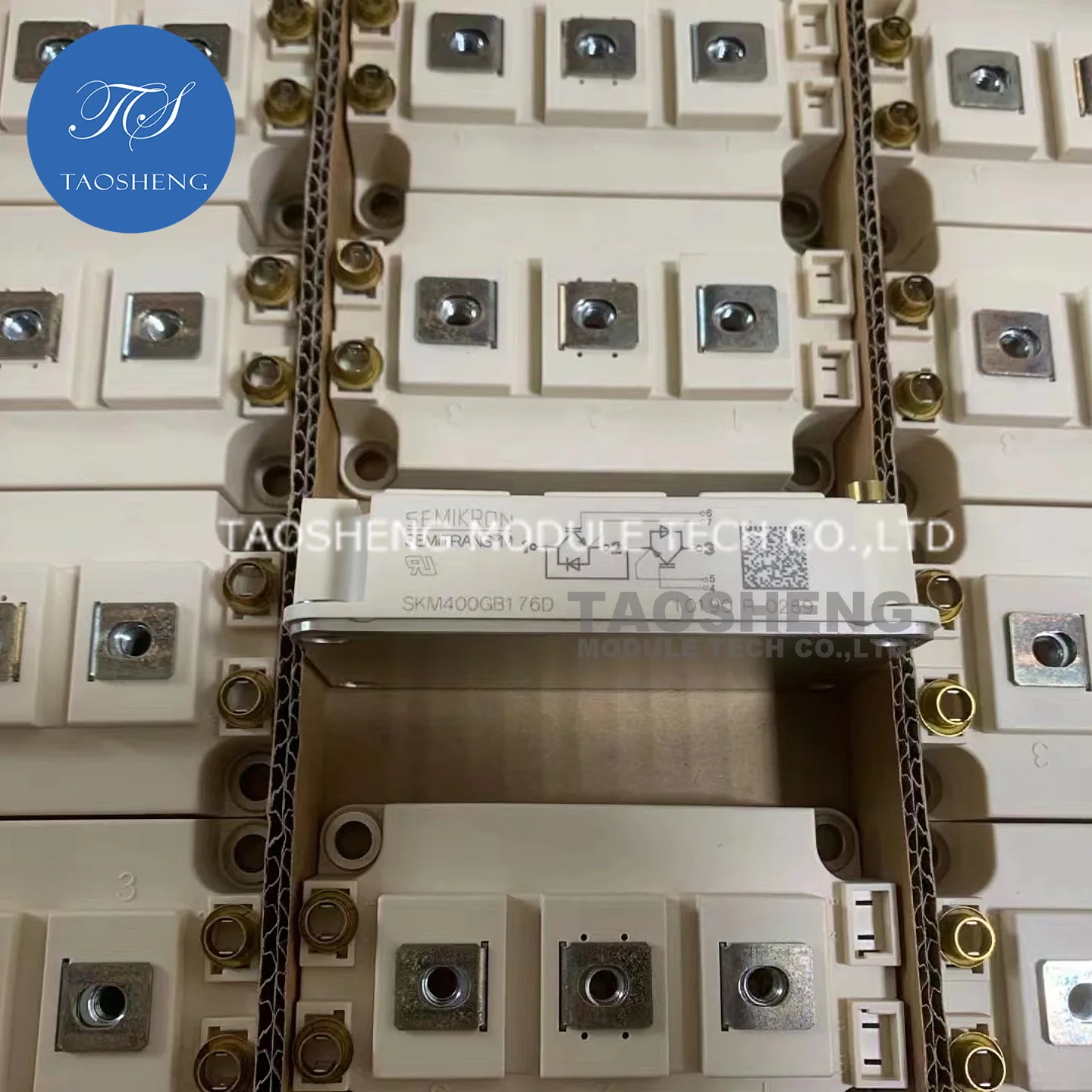 

1 шт. SKM400GB176D 400A/1700V Новый и оригинальный модуль IGBT【TAOSHENG】 # TS080