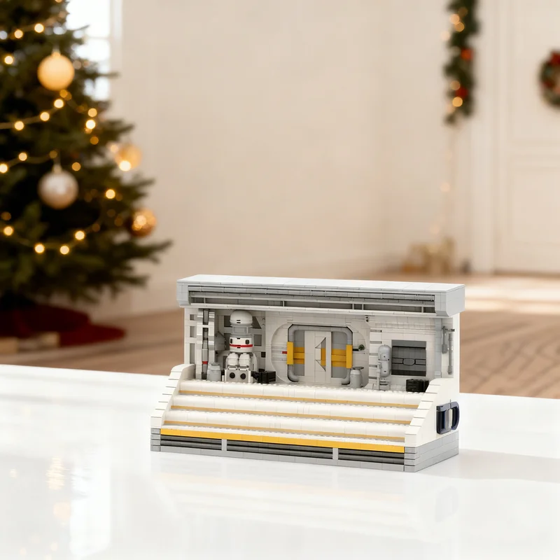 

2973pcs MOC Resistance Minifigures Display Stand Star Battle Model Building Blocks DIY Gift Creative Collectible Decor Premium