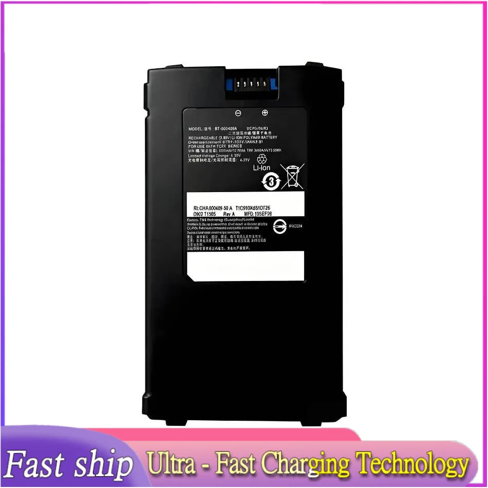 

Long-Lasting BT-000409A Thin Black Version 3300Mah Mobile Phone Battery For Zebra TC2X Series TC21 TC26 Btry-TC2Y-1XMA1-01