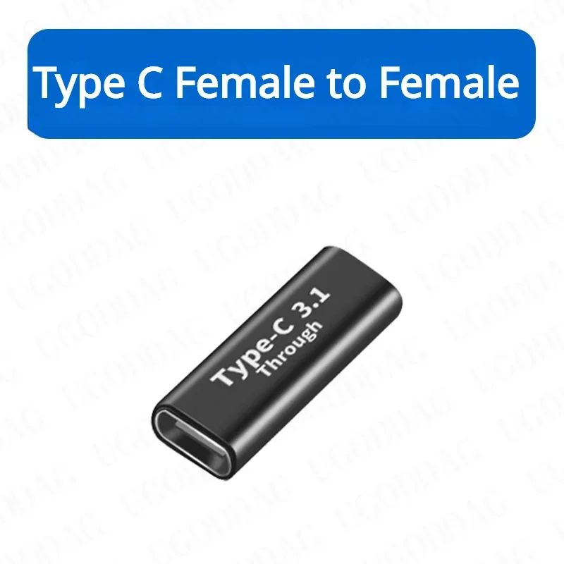 Adaptador de tipo C a USB 3,0 macho y hembra OTG, convertidor Universal de datos de carga macho y hembra a tipo C