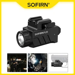 SOFIRN PL09 Tactical Scout Flashlight SST40 1600lm Rechargeable Light Quick Release with Double Switch