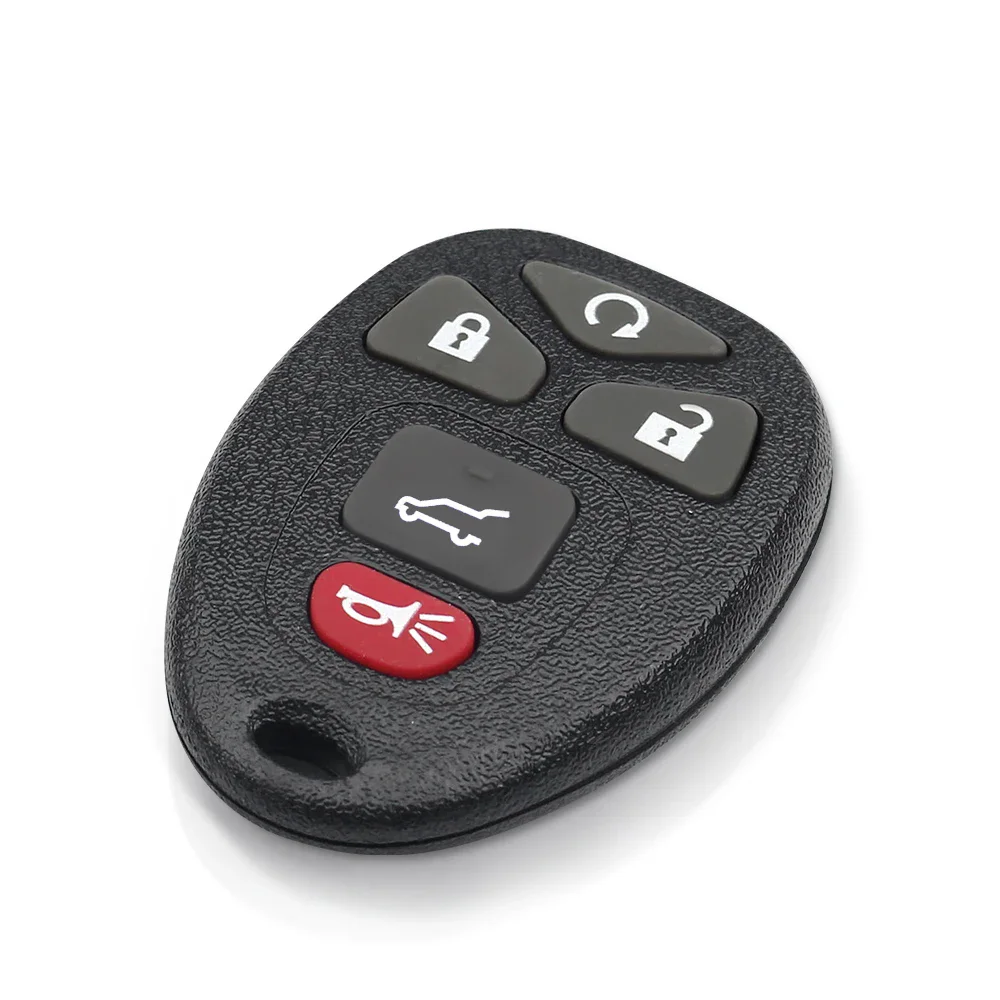 Dahai Uxcell Black 3/4/5/6bt Key Fob Remote Control Case Shell Replacement OUC60270 For Cadillac Escalade 2007-2014 Chevrolet Su