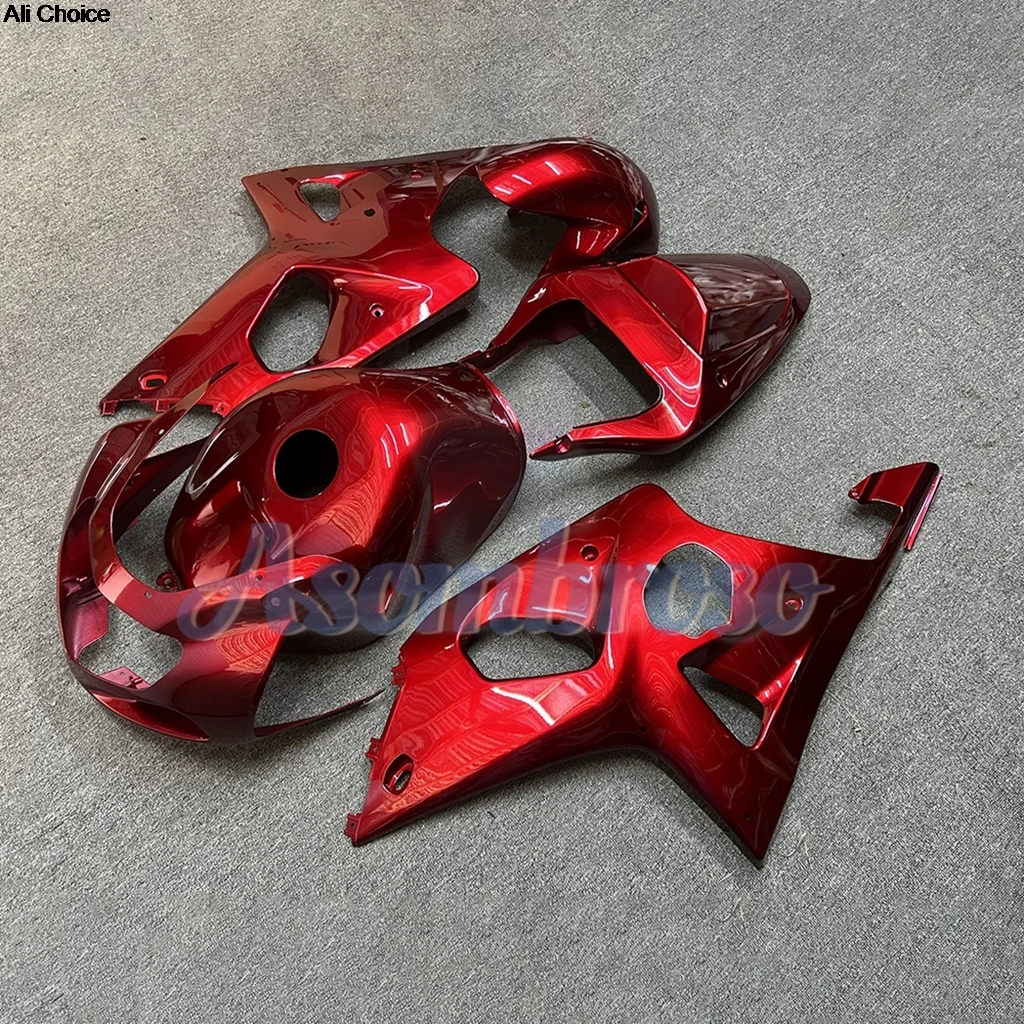 GSXR 1000 2000 2001 2002 Injection Fairing kit For Suzuki GSX-R1000 K2 GSXR1000 Lava Red Accessories Body Panels