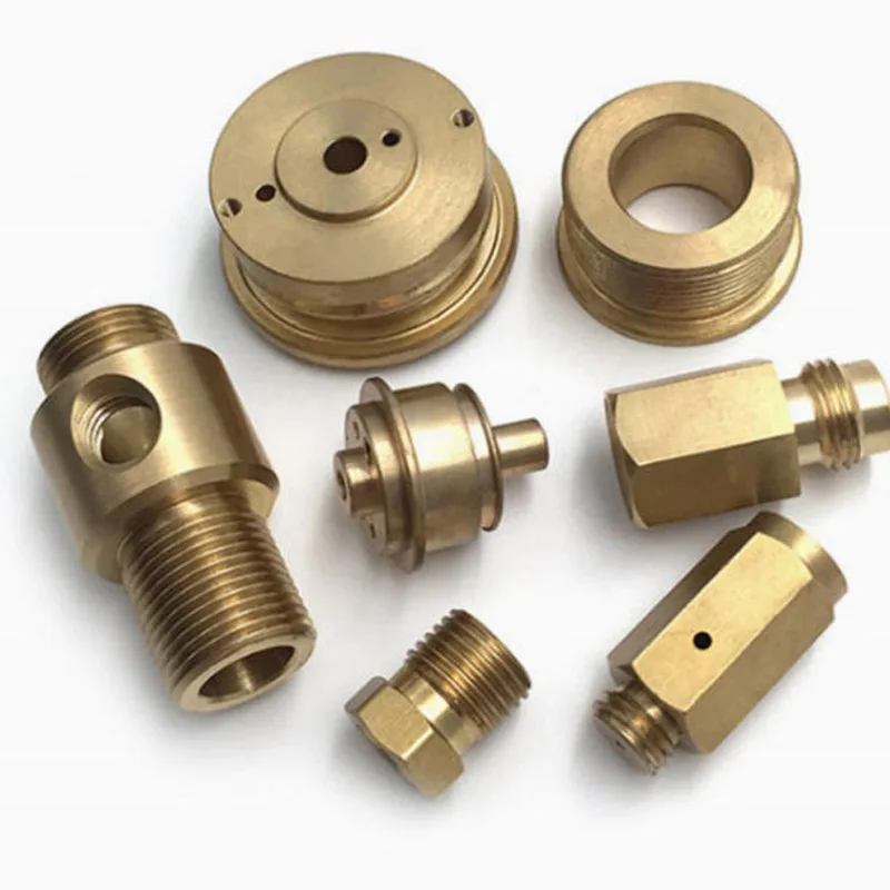 Custom Brass Parts Non-standard Processing Brass Turned Parts Custom CNC Lighting Hardware Accessories
