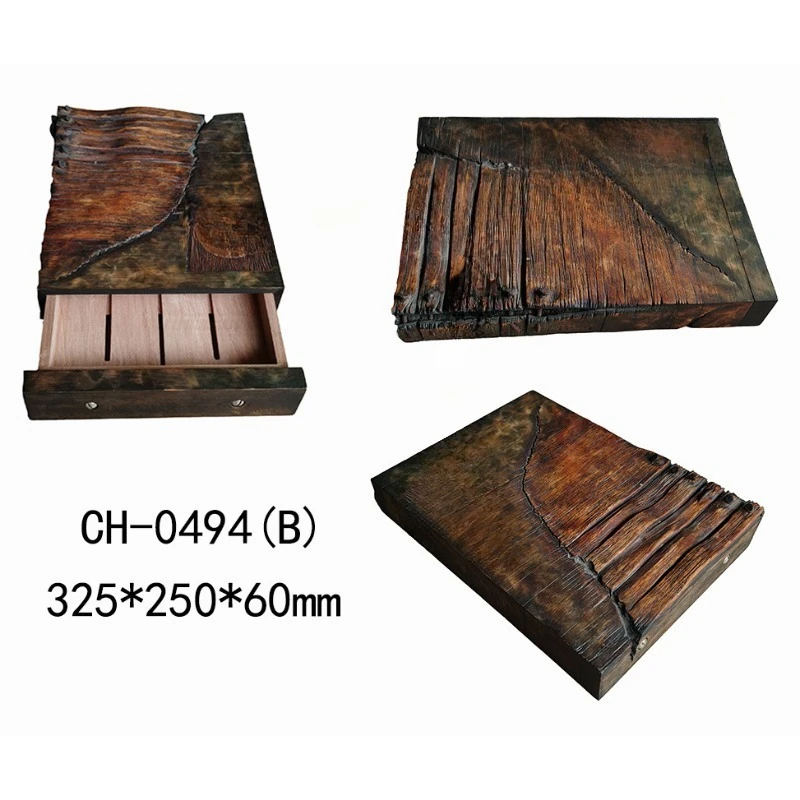 All hand-carved solid wood cigar moisturizer, cigar cabinet, cigar accessories wooden box