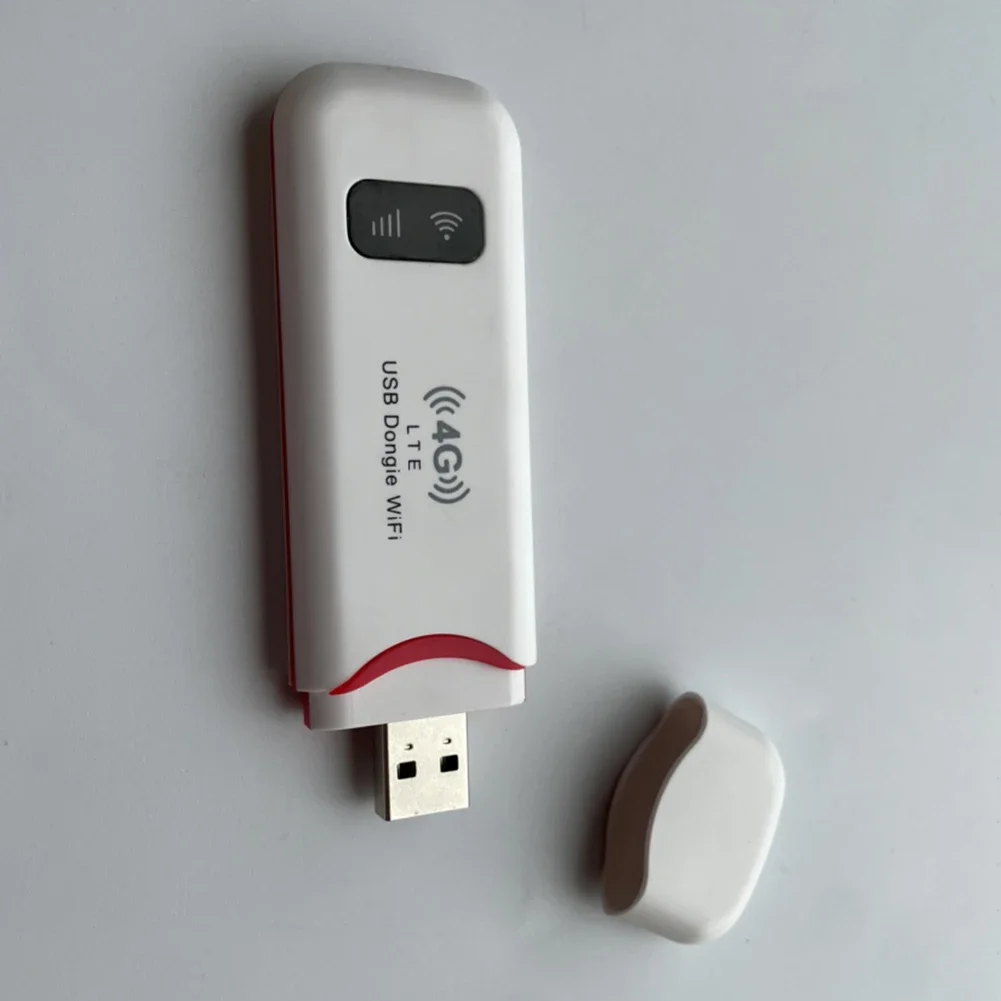 Dongle adaptor WiFi nirkabel 4G LTE, Modem USB Dongle ponsel Broadband 150Mbps, stik 4G, Sim kartu 4G, Router nirkabel untuk rumah dan kantor