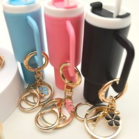 Mini Stanley Keychain Plum Flower exclusive charm perfect accessory mouth