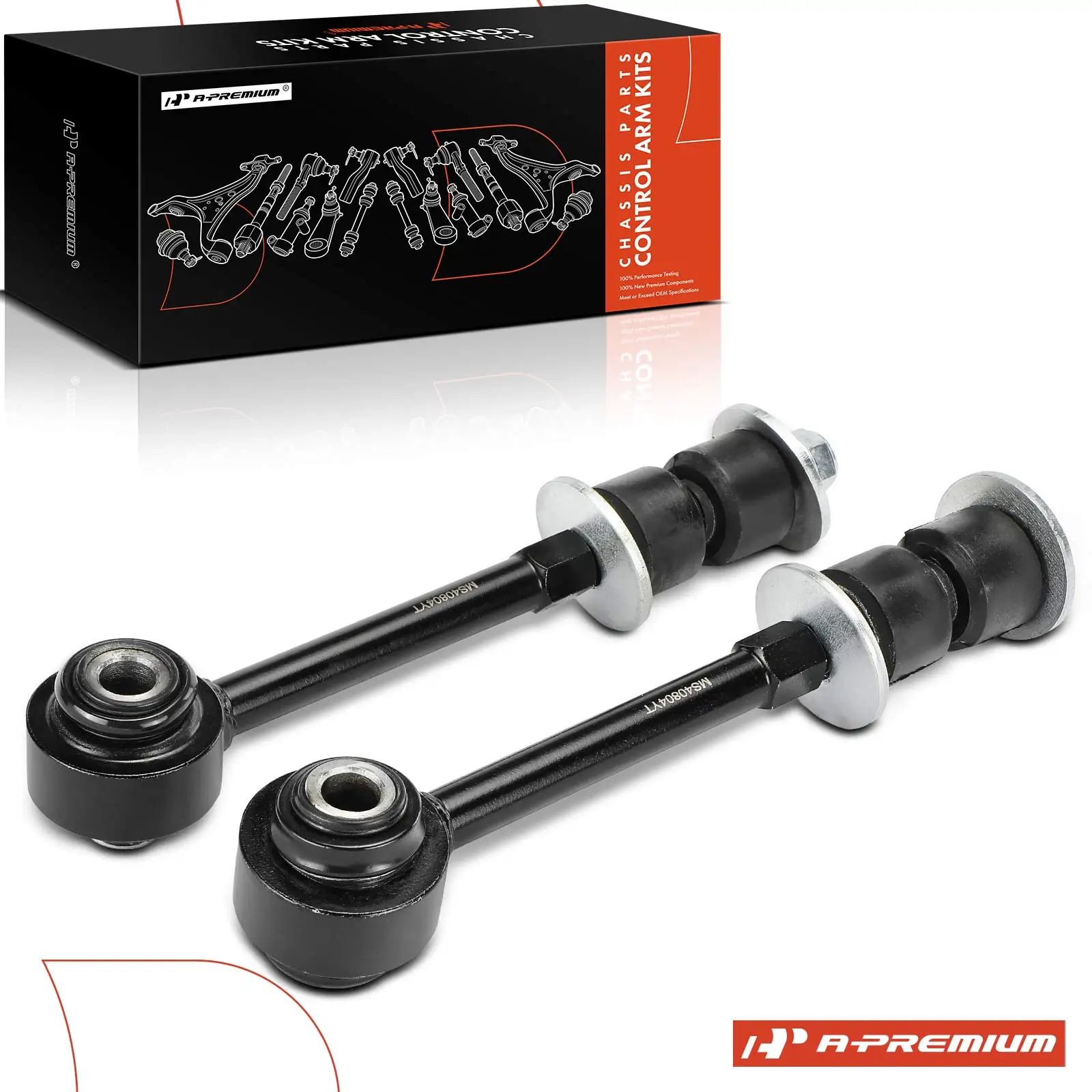 A-Premium 2x Front Left & Right Side Sway Bar Link for Ford F-250 Super Duty 05-06 F-350 Super Duty F-450 Super Duty 05-07